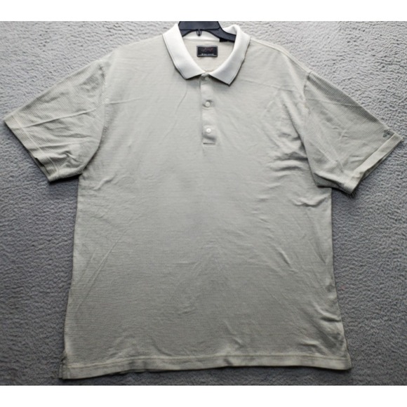 Greg Norman Polo Shirt Men 2XL Multi Golf Performance Regular Fit Collar Popover - Picture 1 of 8